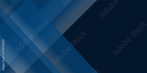 Abstract background gradient dark navy blue banner simple abstract