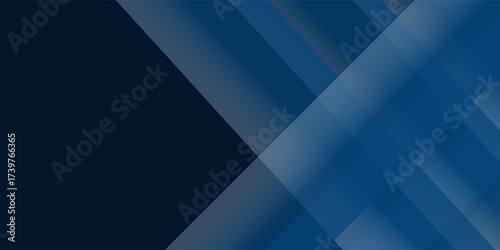 Abstract background gradient dark navy blue banner simple abstract