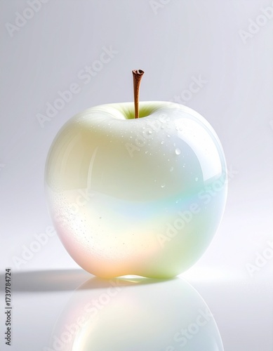 Shiny apple
