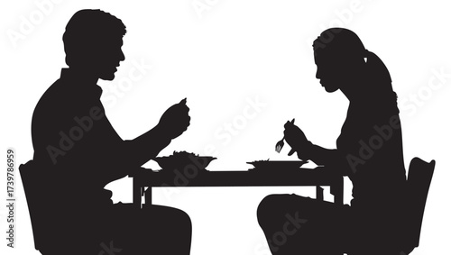 Minimalist black and white abstract graphic element modern design aesthetic background