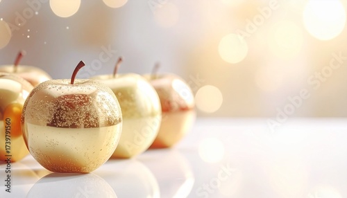 Shiny apples