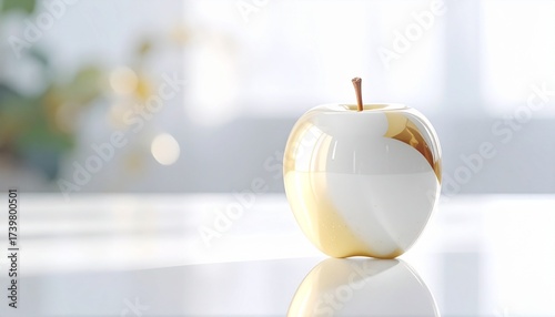 Shiny apple