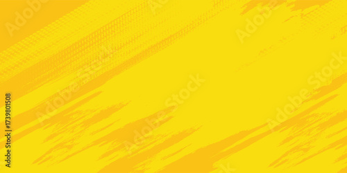 Yellow side hatch with halftone effect. Vintage pop art retro vector illustration Pop Art Style Background. pop up sport