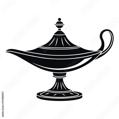 Black colour Dates and tea cup for iftar silhouette vector illustration, solid white background (4).eps