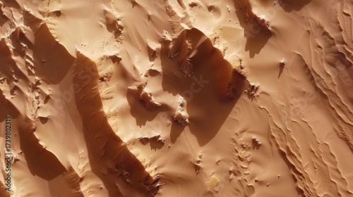 Textured Natural Surfaces: Brown Sandstone Rocks, Rough Desert Canyon Walls & Vintage Paper Grunge Patterns