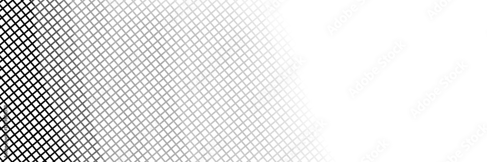 Fototapeta premium Gradient halftone dots abstract minimal smooth fade white design