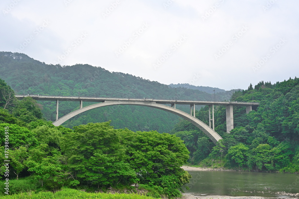 Fototapeta premium 丸山大橋（新潟県）