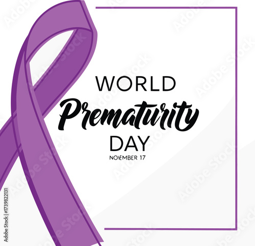 
World prematurity day vector illustration EPS file download.
