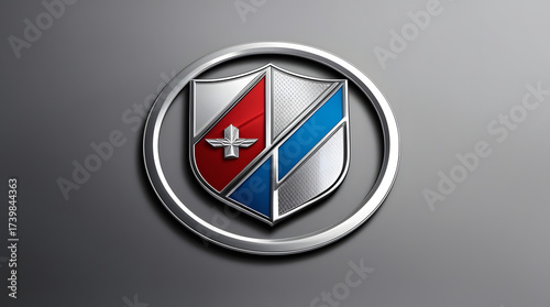 Free Download Shield icon with France flag vector illustration - GFXLoad