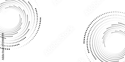 Modern abstract background. Spiral logo icon or design element. white art