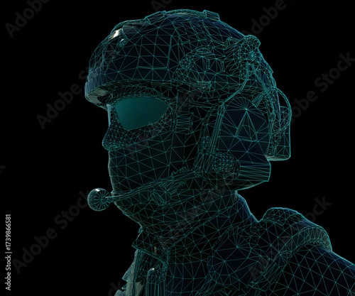 3D Digital US Soldier
