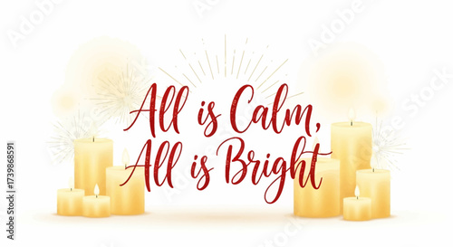 A festive circular arrangement of christmas delights featuring a decorated tree gingerbread houses santa hats and ornaments evoking holiday cheer