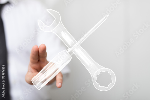 Digital tools, repair, main...