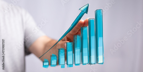 Stock photo of a hand inter...