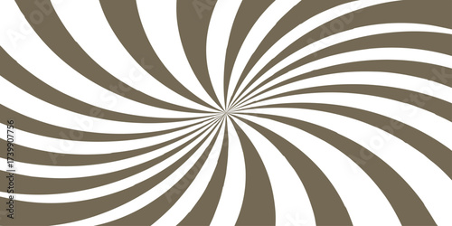 Abstract background with rays retro starburst. Funky ray elements, circle motifs. Curve smoothly, forming swirling vortex effect.Dynamic spiral effect reminiscent of retro candy swirls or vintage...