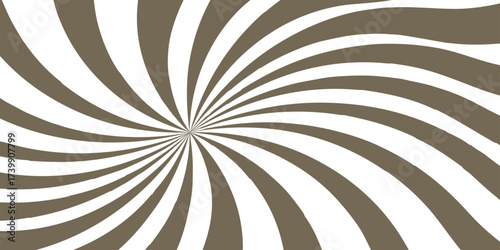 Abstract background with rays retro starburst. Funky ray elements, circle motifs. Curve smoothly, forming swirling vortex effect.Dynamic spiral effect reminiscent of retro candy swirls or vintage...
