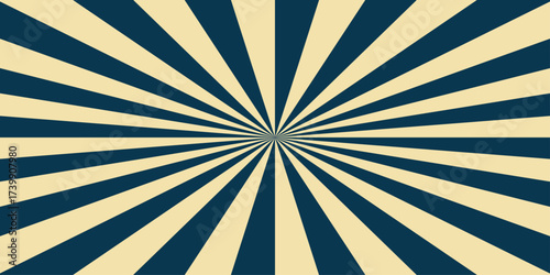 Abstract background with rays retro starburst. Funky ray elements, circle motifs. Curve smoothly, forming swirling vortex effect.Dynamic spiral effect reminiscent of retro candy swirls or vintage...