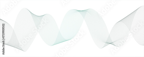 Abstract monochrome background with flowing wave lines with geometric mesh patterns. Futuristic energy sound waves technology curve flow wave. Curvs depth and motion technology.