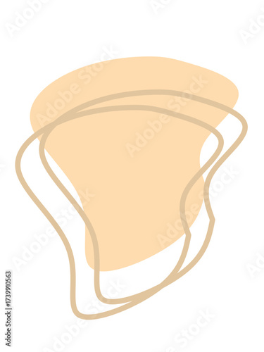 Aesthetic Minimalist Abstract Shape
