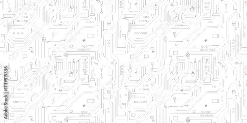 motherboard printed circuit traces seamless vector pattern ai eps jpeg png for hardware and engineering