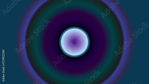 Abstract background with smooth gradient of teal purple and blue
