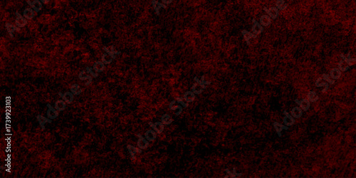 Abstract red grunge natural smooth cement concrete floor and plaster dirty wall background texture. red marble texture and red paper texture. plastered long panoramic concrete wall background.