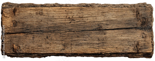 Aged wooden plank