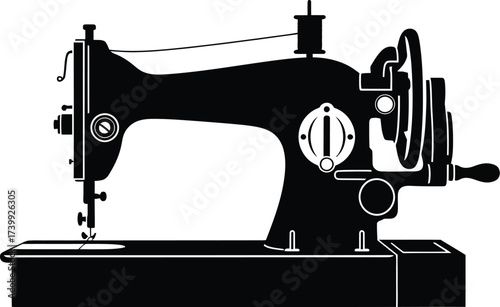 Vintage sewing machine