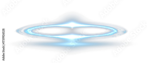 Futuristic glowing hologram Isolate on Transparent Background, cutout, png