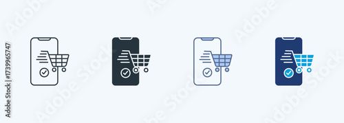 Photos Faster Checkouts Multiple Style Icon Collection