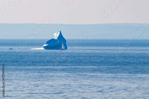 Iceberg off the coast of Newfoundland, Canada