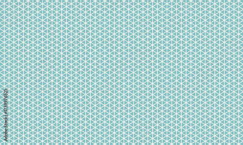 Abstract geometric mint blue seamless pattern background. Vector geometric pattern. vector Illustration