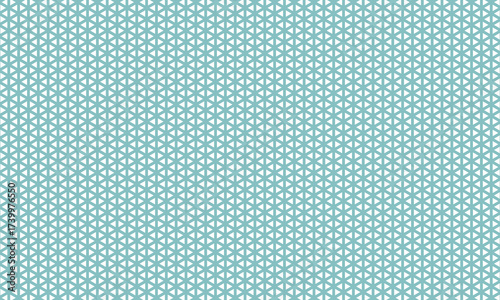 Abstract geometric mint blue seamless pattern background. Vector geometric pattern.