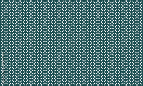 Abstract geometric dark green seamless pattern background. Vector geometric pattern.