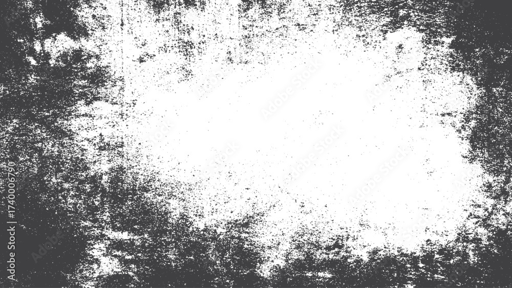 Obraz premium Old Scratched Grain Texture with Dirty Distressed Overlay Effect for Abstract Background