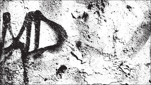 Old Scratched Grain Texture with Dirty Distressed Overlay Effect for Abstract Background