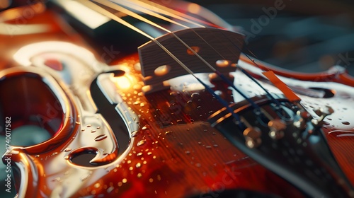 violin close up