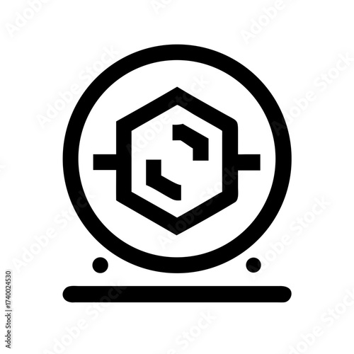 Crypto Orb Icon Set – Cryptocurrency, Blockchain, Digital, Finance, Security, Technology, Token