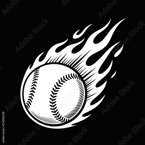 baseball, icon, illustration, clipart, ball, sports, game, pitch, league, red, stitching, round, minimal, cartoon, vector, graphic, symbol, team, white, flat, outline, simple, clean, classic, strike, 