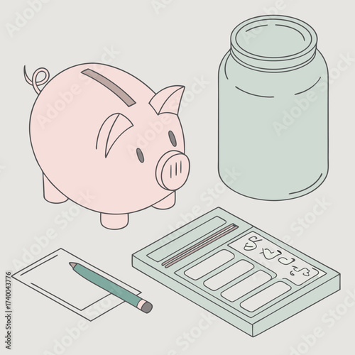 Financial planning tools illustration