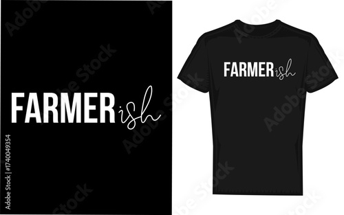 Farmer standing in a field at sunset depicted as a simple bold silhouette with vibrant colors perfect for agricultural themes and rural branding