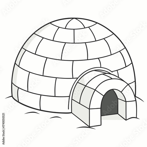 An igloo, a traditional inuit dwelling, stands as a testament to ingenuity and adaptation to the arctics harsh climate, its simple design provides shelter