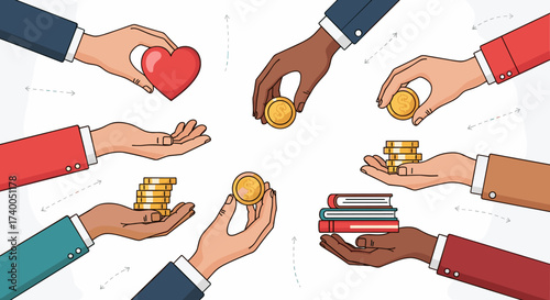 Community Support and Charitable Giving to Help Others