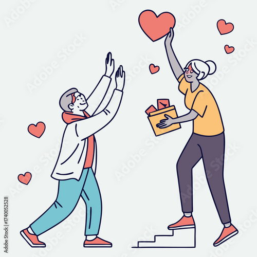 Generous giving illustration