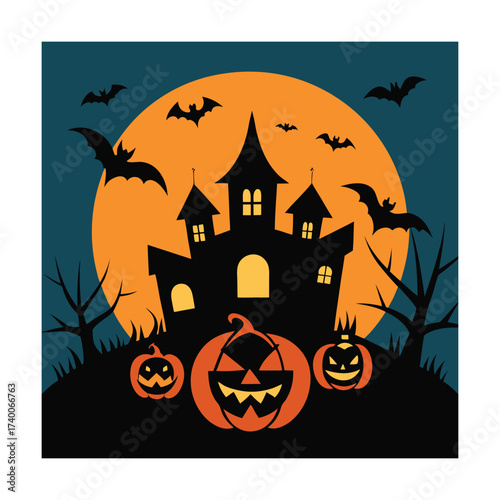 scary-halloween-poster-design-featuring-jack-o--la.eps