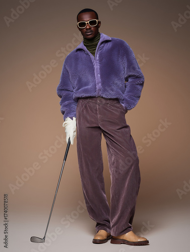 man with a cane