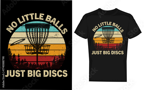 Funny disc golf silhouette design for enthusiasts men women and players who love the sport