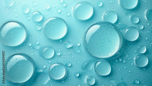 aquatic macro water drops