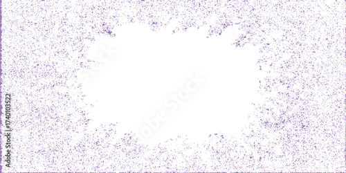 Pink and white Christmas snowflake border illustration with floral pattern decoration