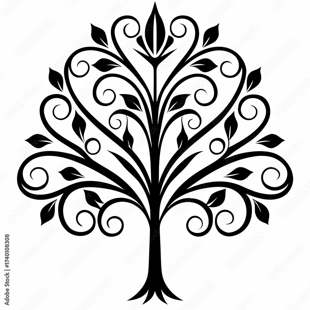 Obraz premium Bamboo tree on white background.04